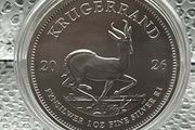 1oz Fine 999 Silver Bullion Krugerrand 2026 Coin.
