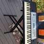 YAMAHA YPT 255 Keyboard with stand for sale Image 3