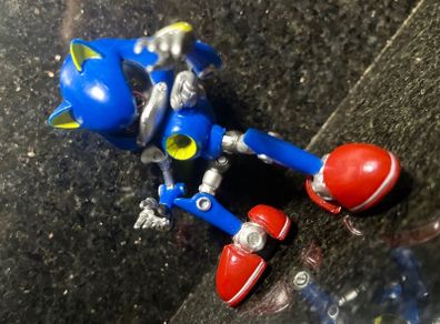 Jazware 3 inch metal sonic, sonic the hedgehog toys
