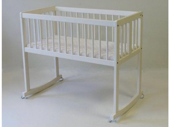 Baby cot with mattress