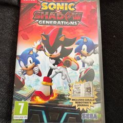 Sonic & Shadow generations Nintendo switch game