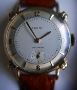 Vintage 14ct Gold Gruen Precision 17 Jewel 32mm James Bond Wrist Watch