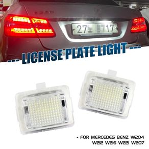 Error Free SMD LED Number License Plate Light Kit for Mercedes W204 W212 C207 C216 W221 car license Plate lights