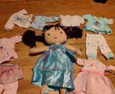 Princess Ella Doll and 4 Outfits