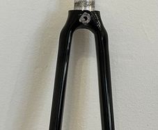 Carbon fibre wrap road bike fork