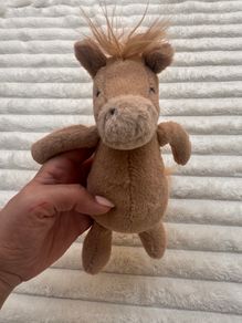 Jellycat Bashful Pony Small Retired approx. 15 cm. (sitting) Used PLease see photos