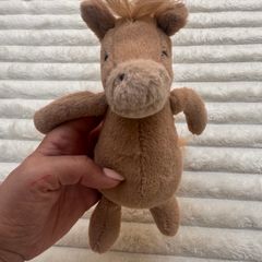 Jellycat Bashful Pony Small Retired approx. 15 cm. (sitting) Used PLease see photos