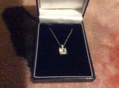 10 and 9 karat mix beautiful necklace real gold