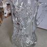 Antique American Brilliant heavy Crystal 1900 s Tall Sawtooth Pitcher, Brilliant Cut Glass Hobstar 9" Water Pitcher and  weighs about 7 lb. 3.1 kg.approx. Image 2