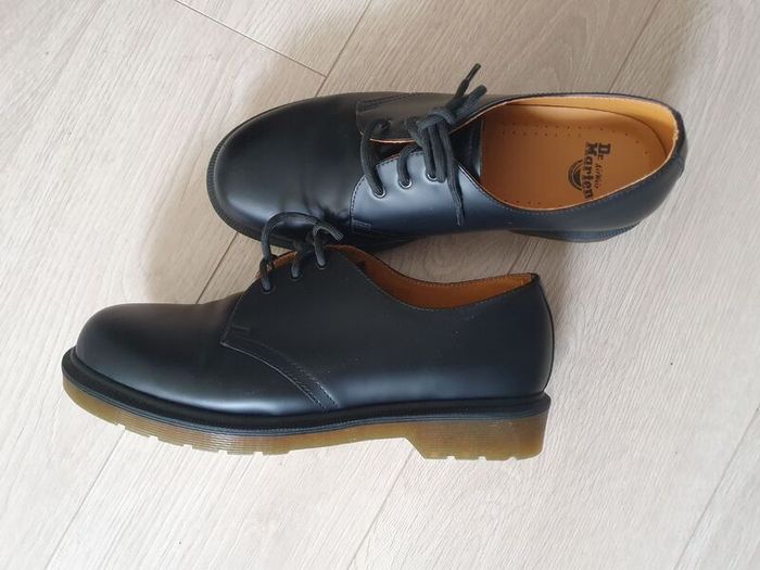 Dr. Martens Black men Leather Shoes Size 44 (UK 9.5)
