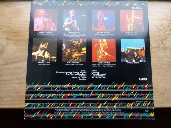 1981 Moving Hearts 12in Vinyl