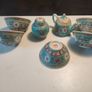 7 piece Hand painted Jingdezhen Famille Rose Porcelain Set Image 2