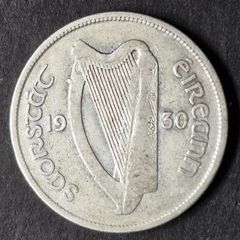 Ireland 1930 Silver Florin