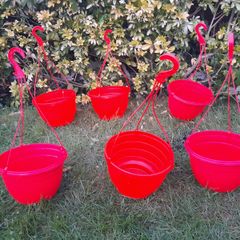 6 x Strawberry tomato hanging planters