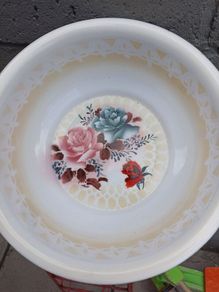 Large Vintage Enamel bowl