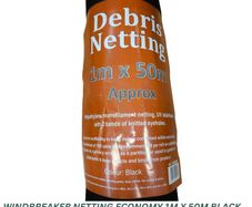 Windbreaker Netting Economy 50 Gsm Black 1m x 50m