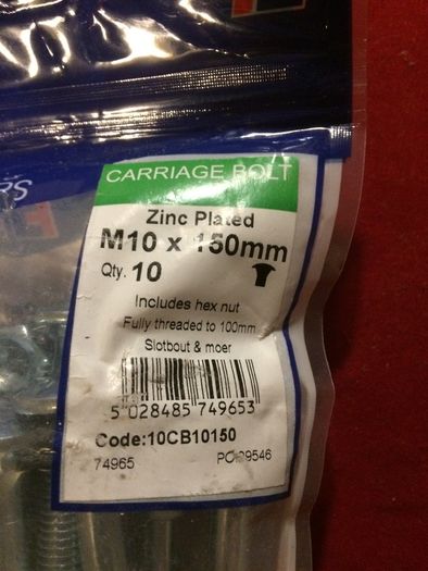 Carriage Bolts