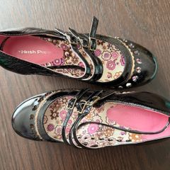 Hush Puppies 3 Strap Maryjane Women's Shoes EU Size 37