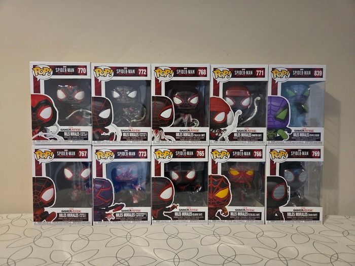 Miles Morales Funko Pops