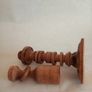 Vintage Hand Turned Wooden Items x 3 Image 5