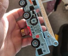 Vintage G1 Transformer Hot Spot Protectobot Defensor Robot 1986 Blue Fire Truck