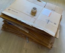 Cardboard boxes