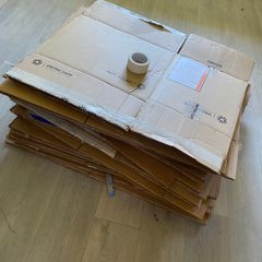 Cardboard boxes