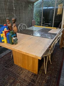 6-Seater Wooden Dining Table