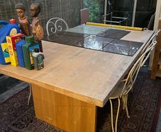 6-Seater Wooden Dining Table