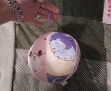 care bear baby ball toy