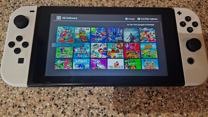 Modded + Boxed Nintendo Switch 256GB with games