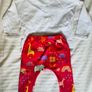 Next top and leggings set 9-12 months Image 2