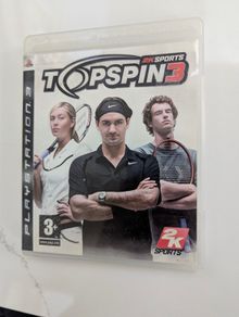 Topspin 3 Tennis game ps3