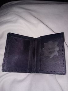 Wallet badge holder
