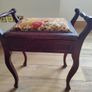 Antique Piano Chair Image 2