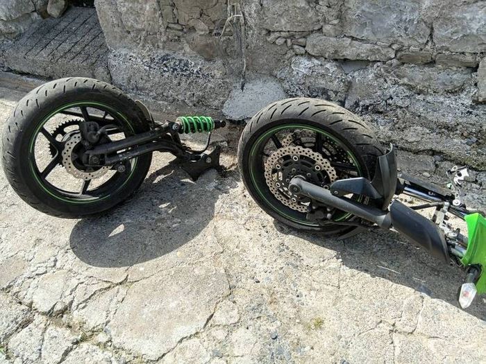 front  ends swingarms @ wheels