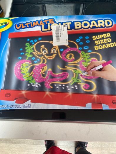 Crayola light board art set