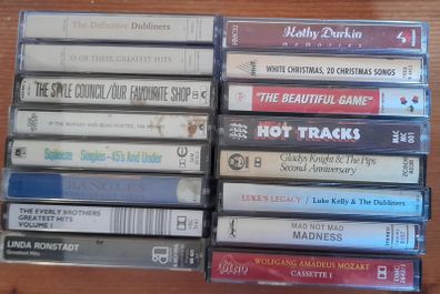 Various artists 1980s 4 track Music Cassettes
