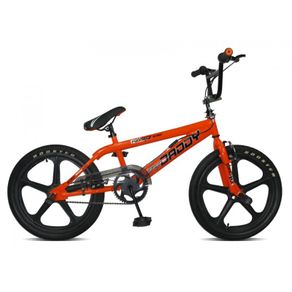 11" Rooster BIG DADDY, 20" Black Skyway Mags, Neon Orange