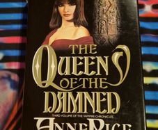 The Queen of the Damned by Anne Rice 1989 UK 1st/1st HB MacDonald Vintage Horror