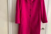Christina Felix Magenta Coat