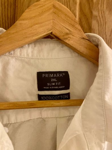White linen shirt size 2xl
