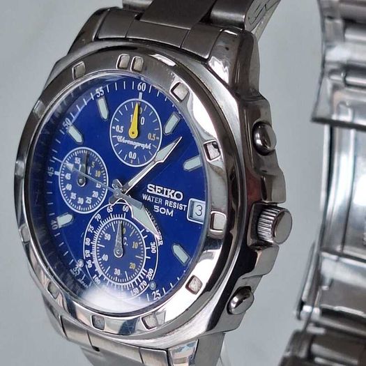 Seiko Chronograph V657-9010 Vintage Watch