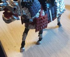 Vintage Movie Teenage Mutant Ninja Turtles III Evil Samurai War Horse TMNT 1993