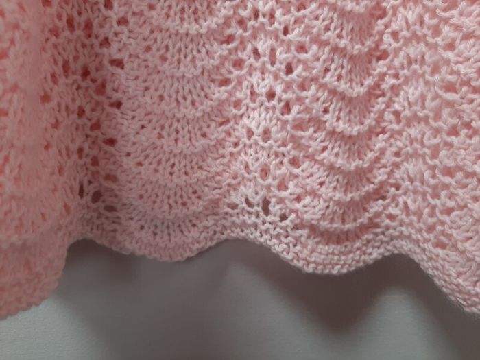 vintage childs knitted dress