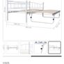 Single/Double bed frame (only frame) Image 2