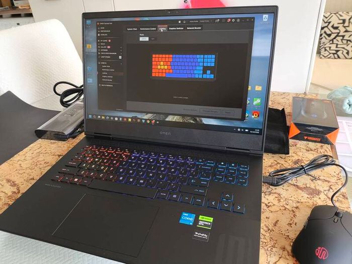 Brand New Gaming Laptop Hp Omen Intel i5 13420H 8/12 RTX4050 6GB 120W GDDR7 16GB DDR5 5600mhz 512GB NVMe PCIE 4.0 16.1" 1080p 144hz Ips 250nits Win11 RGB
