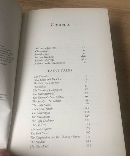 Hans Christian Andersen Fairy Tales Hardcover Book