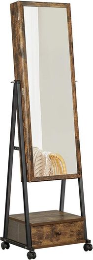 Jewellery Cabinet Full Body Mirror Cabinet - Free Delivery Nationwide