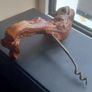Antique French Burlwood Corkscrew Image 3